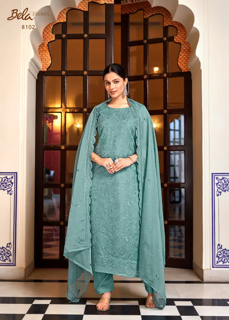  Kerani Organza by Bela  Salwar Kameez Collection